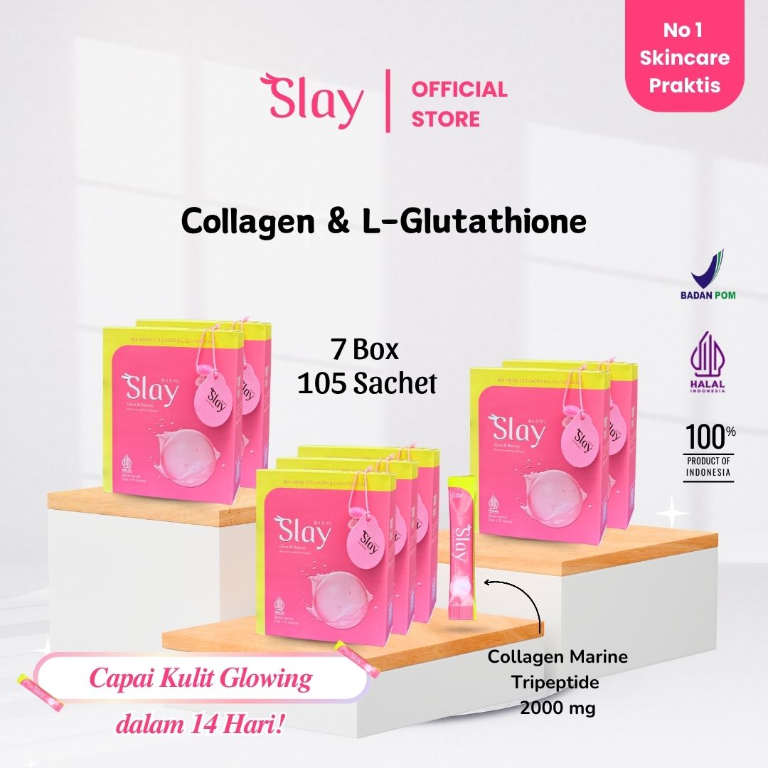Slay Collagen & L-Glutathione Paket 7 Box